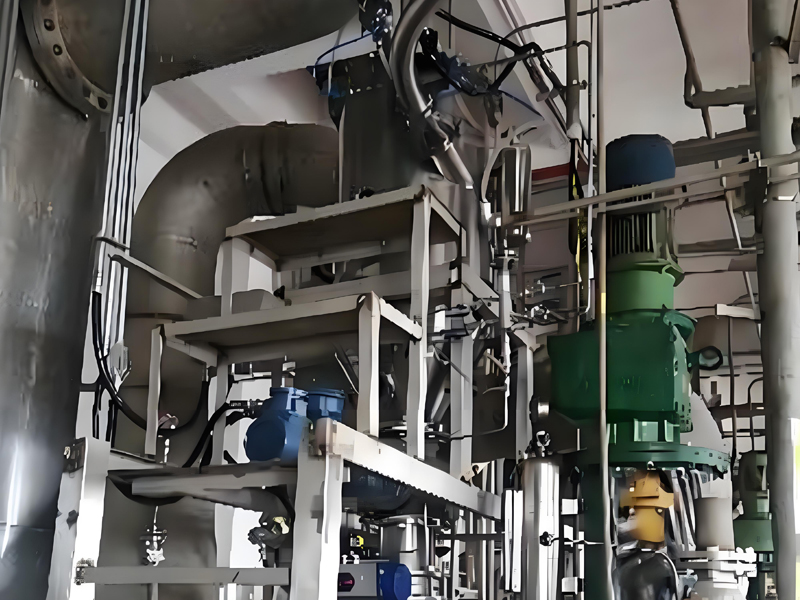 Case of Vacuum Transportation  of Potass