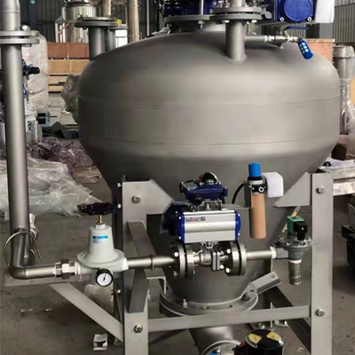 正壓輸送(氣力輸送),倉泵氣力輸送