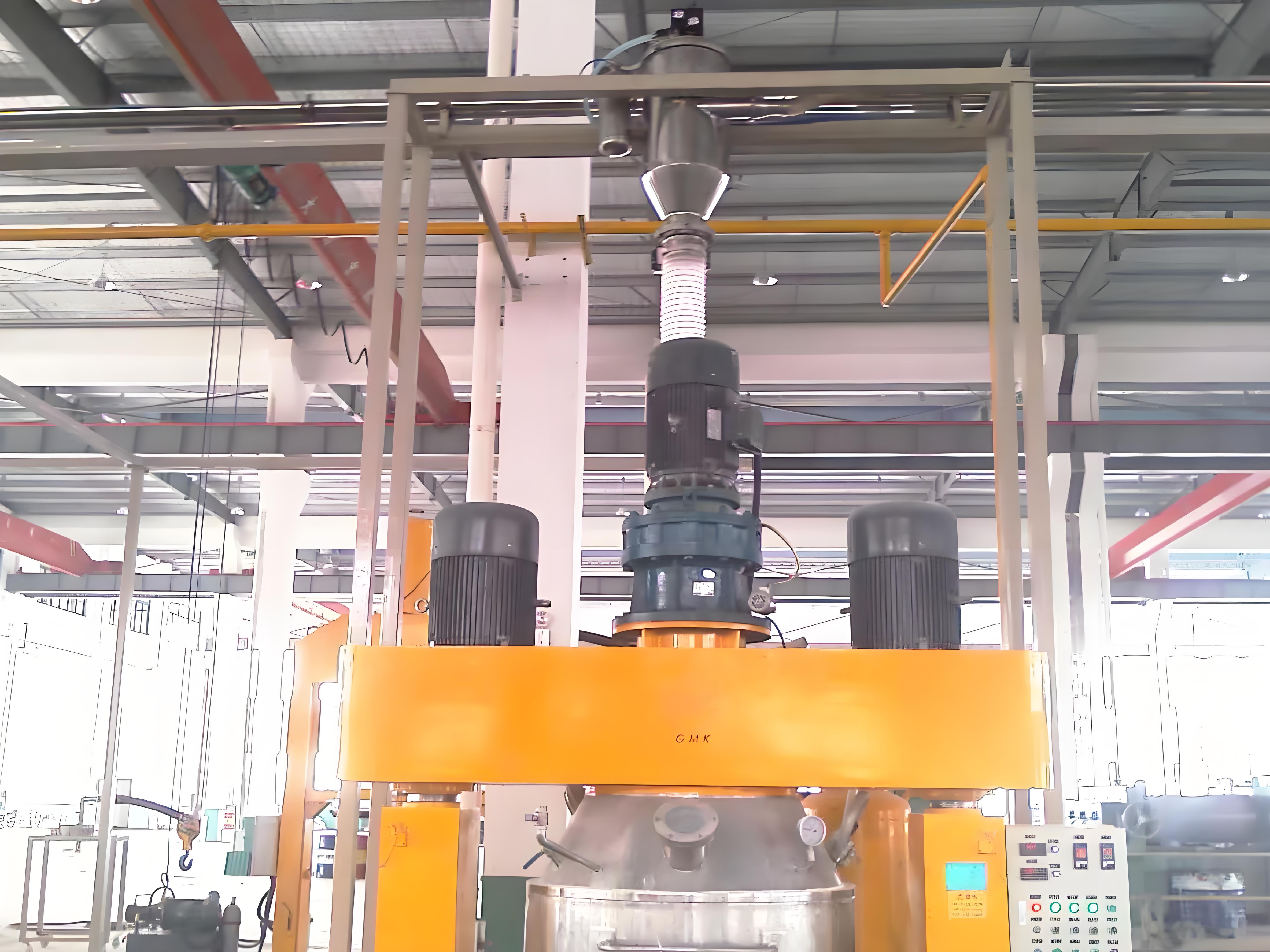 攪拌罐真空上料機使用案例